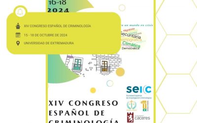 ¡XIV Congreso Español de Criminología!