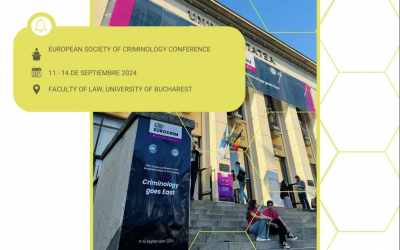 ¡ Nos vamos a la European Society of Criminology Annual Conference!